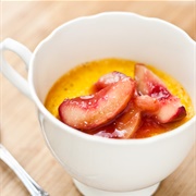 Nectarine Custard