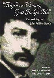 "Right or Wrong, God Judge Me" (Rhodehamel)