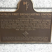 Site of the World's First Radio Broadcasting Station