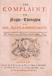 The Complaints, or Night Thoughts (Edward Young)