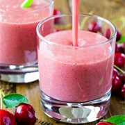 Strawberry and Cherry Smoothie