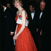 Princess Diana Polka Dot Dress
