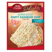 Rainbow Chip Cake