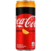 Coca Cola Orange Vanilla Zero Sugar