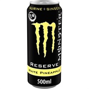 White Pineapple Reserve Monster Energy