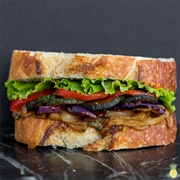 Peanut Vegetable Sandwich