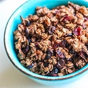 Chocolate Cherry Granola