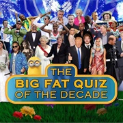 The Big Fat Quiz of the Decade