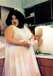 Divine as Francine Fishpaw in "Polyester" (1981)