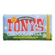 Tony's Chocolonely Ben and Jerry's Strawberry Cheesecake Bar