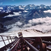 The Niesen Railway Stairs, Switzerland