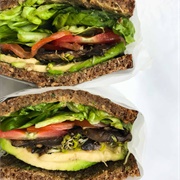 Mlt With Beetroot Pesto