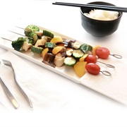 Teppanyaki Vegetable Skewers
