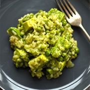 Avocado Rice and Peas