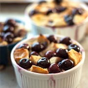 Cherry Bread Pudding