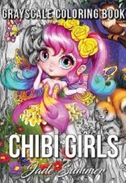 Chibi Girls (Grayscale) (Jade Summer)