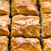 Baklava (Walnut, Cinnamon, & Halloumi)