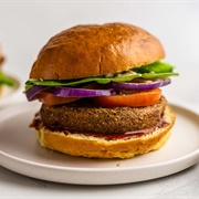 Smoky Jackfruit Quarter Pounder