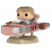 Luke Skywalker With Landspeeder
