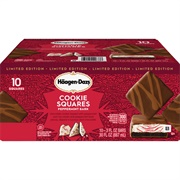 Häagen-Dazs Peppermint Bark Cookie Squares