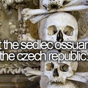 Visit Sedlec Ossuary at Czech Republic