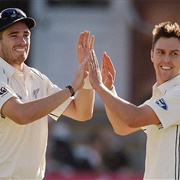 Trent Boult and Tim Southee