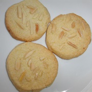 Vegan Marzipan Almond Cookies
