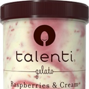 Talenti Raspberries Cream Gelato