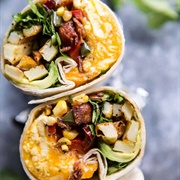Avocado Breakfast Burrito