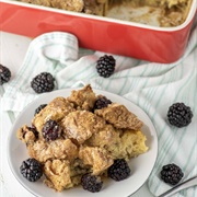 Blackberry French Toast Casserole