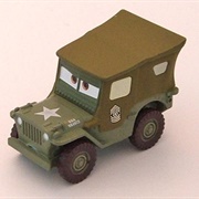 Cars Sarge Toy