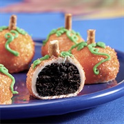 Oreo Pumpkin Spice Cookie Balls