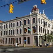 Casket on the Steiner-Lobman Building