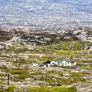 Rocky, Hilly Landscape of the Isle of Harris, Outer Hebrides, Scotland