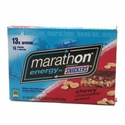 Snickers Marathon Long Lasting Energy Bar Chewy Chocolate Peanut