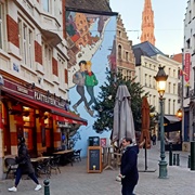 Broussaille - Mur BD - Street Art, Brussels