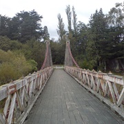 Regency Suspension Bridge (Regency, TX)