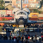 Endeavour Moving Through Los Angeles (2012)