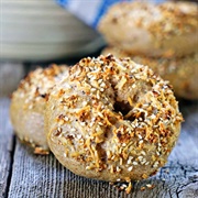 Multigrain Sourdough Bagels