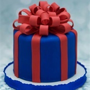 Blue Red Cake