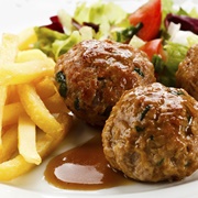 Boulets À La Liégeoise