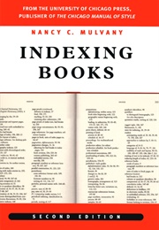 Indexing Books (Nancy Mulvaney)