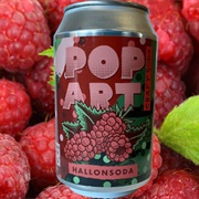 Pop Art Hallonsoda