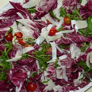 Red Cabbage, Tomato and Radicchio Salad