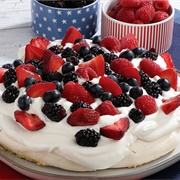 Patriotic Pavlova