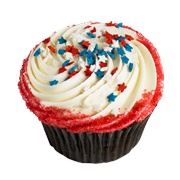 Harvest Bakery Inc. July 4th Patriotic Cupcake