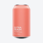 United Sodas Extra Peach