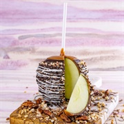 Wockenfuss Candies Dark Monster Almond Caramel Apple