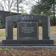 Muhammad Ali Gravesite