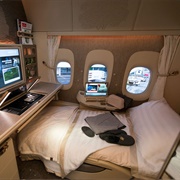 Fly First Class on Emirates Air